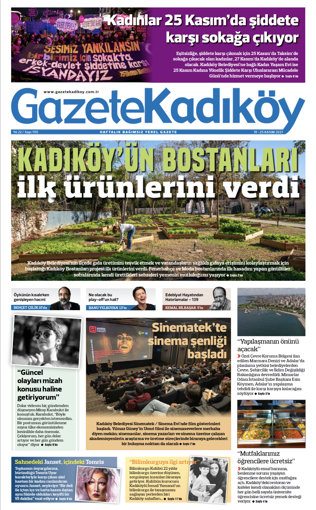 Gazete Kadıköy - 1115. Sayı